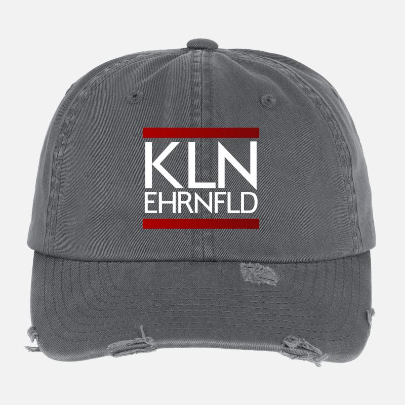 Cologne Ehrenfeld Kölsche Veedel Flexfit Vintage Destroyed Cap