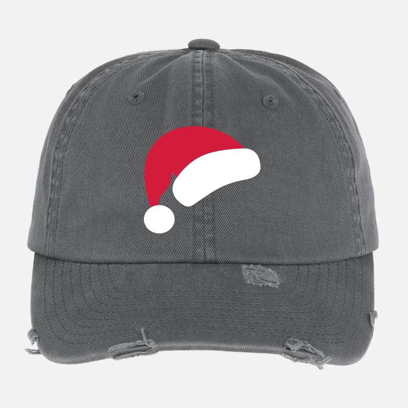 Noël Casquette vintage effet usé Flexfit