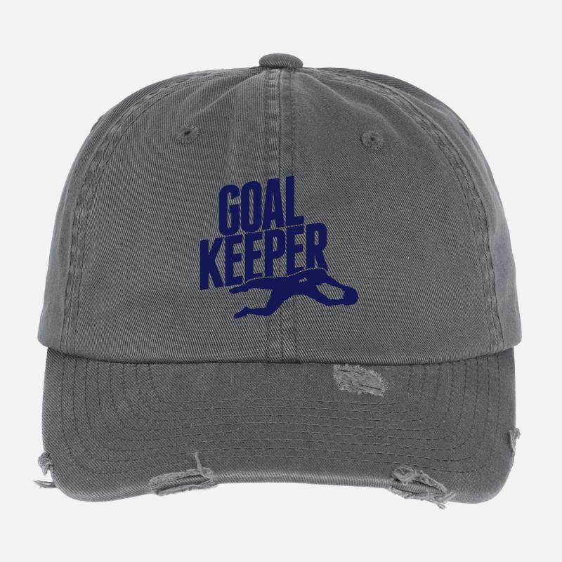 goalkeeper Flexfit Vintage Destroyed Cap