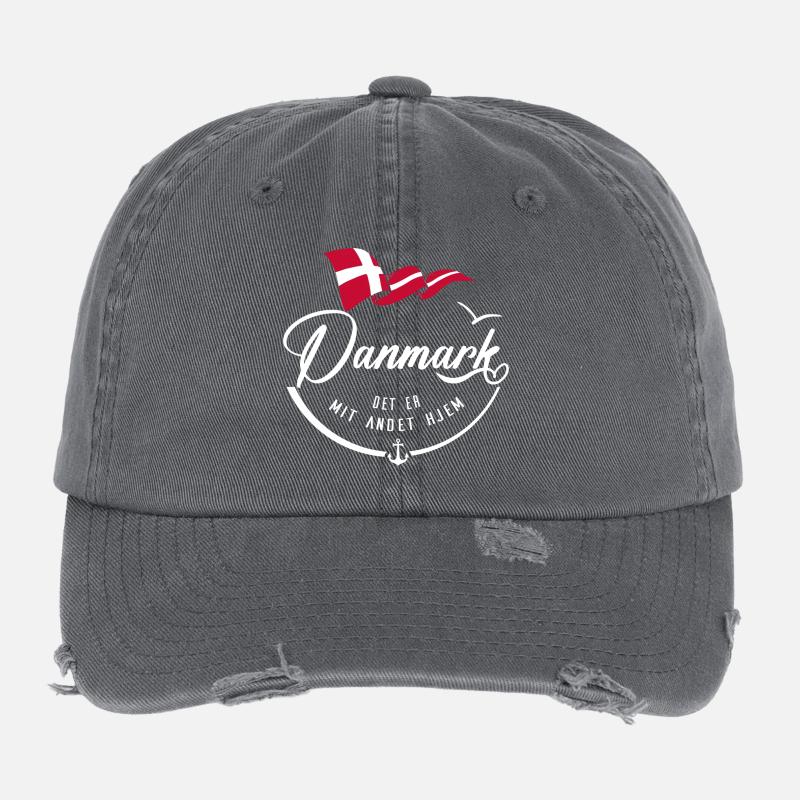 DANMARK - Ma résidence secondaire - w Casquette vintage effet usé Flexfit