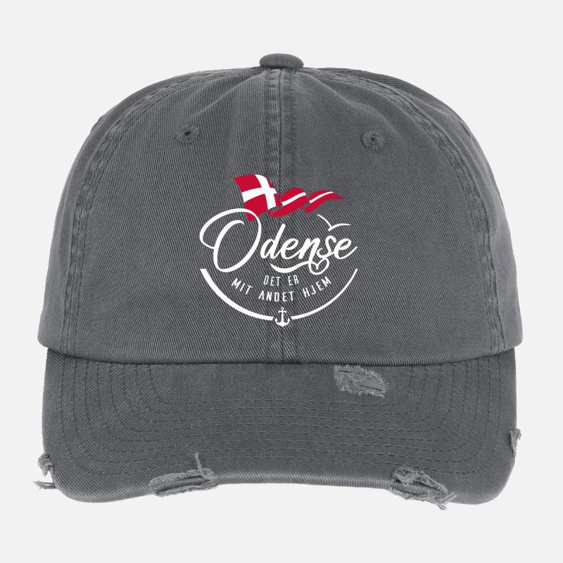 ODENSE - Ma résidence secondaire - w Casquette vintage effet usé Flexfit