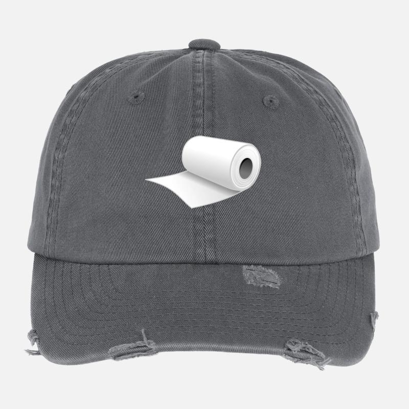 papier toilette Casquette vintage effet usé Flexfit