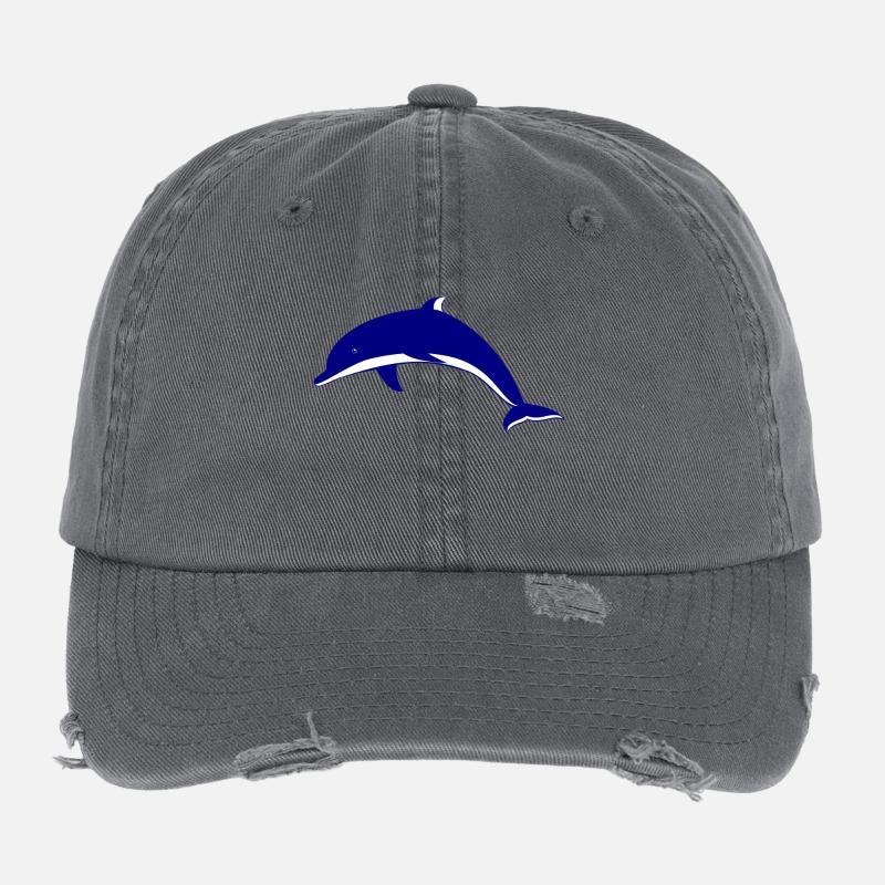 dauphin Casquette vintage effet usé Flexfit
