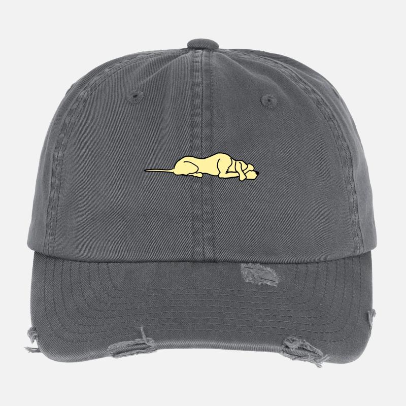Hund Comic Flexfit Vintage Destroyed Cap
