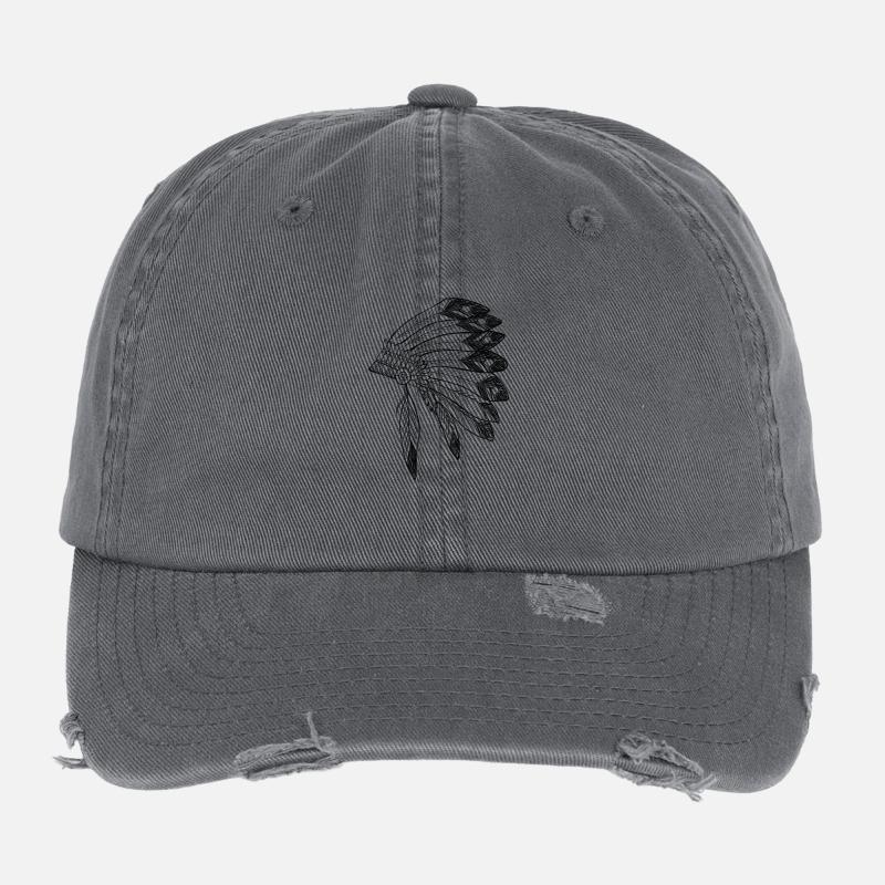Apache Flexfit Vintage Destroyed Cap