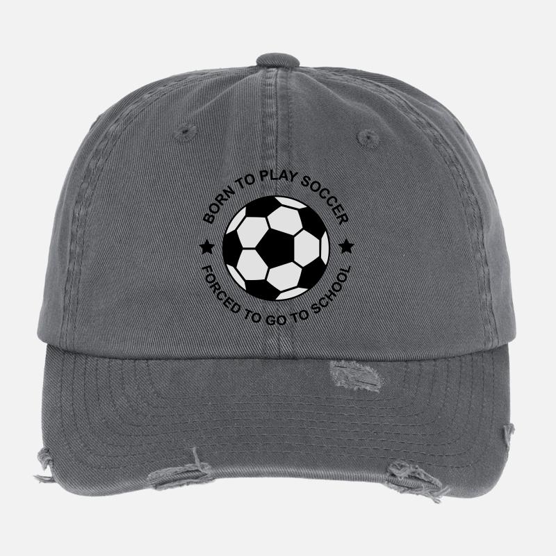 soccer Casquette vintage effet usé Flexfit
