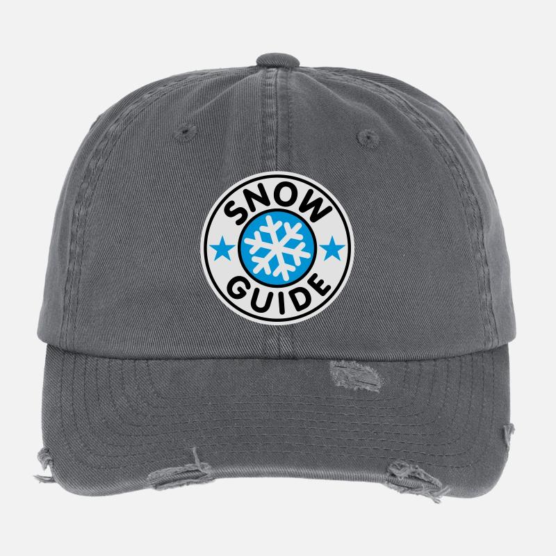 Snow Guide Flexfit Vintage Destroyed Cap