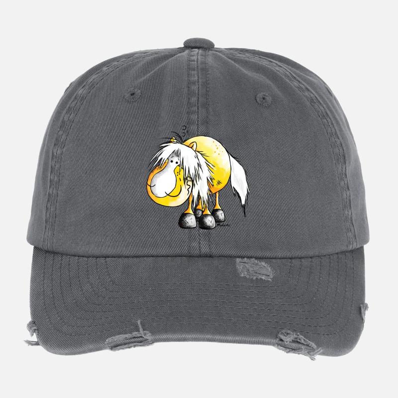 Haflinger - Avelignese - Cheval Casquette vintage effet usé Flexfit