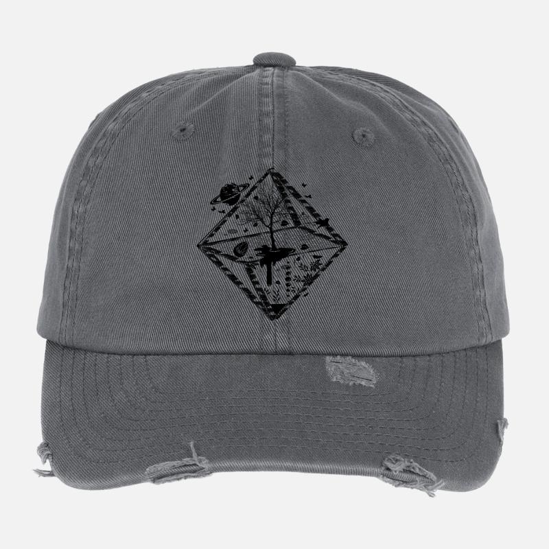 A surrealistic object Flexfit Vintage Destroyed Cap