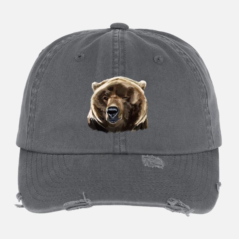 Bär Flexfit Vintage Destroyed Cap