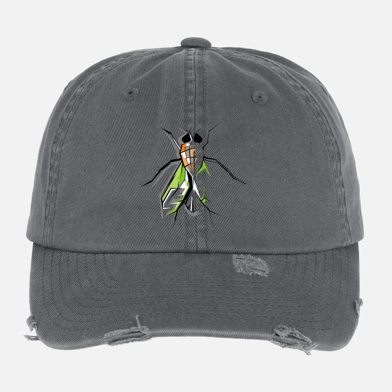 mouche mouche insectes insectes symbole insecte cadeau Casquette vintage effet usé Flexfit