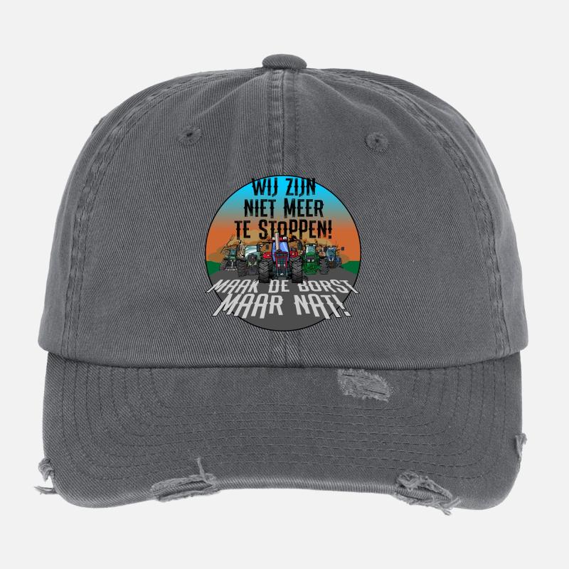 Nous sommes imparables Casquette vintage effet usé Flexfit