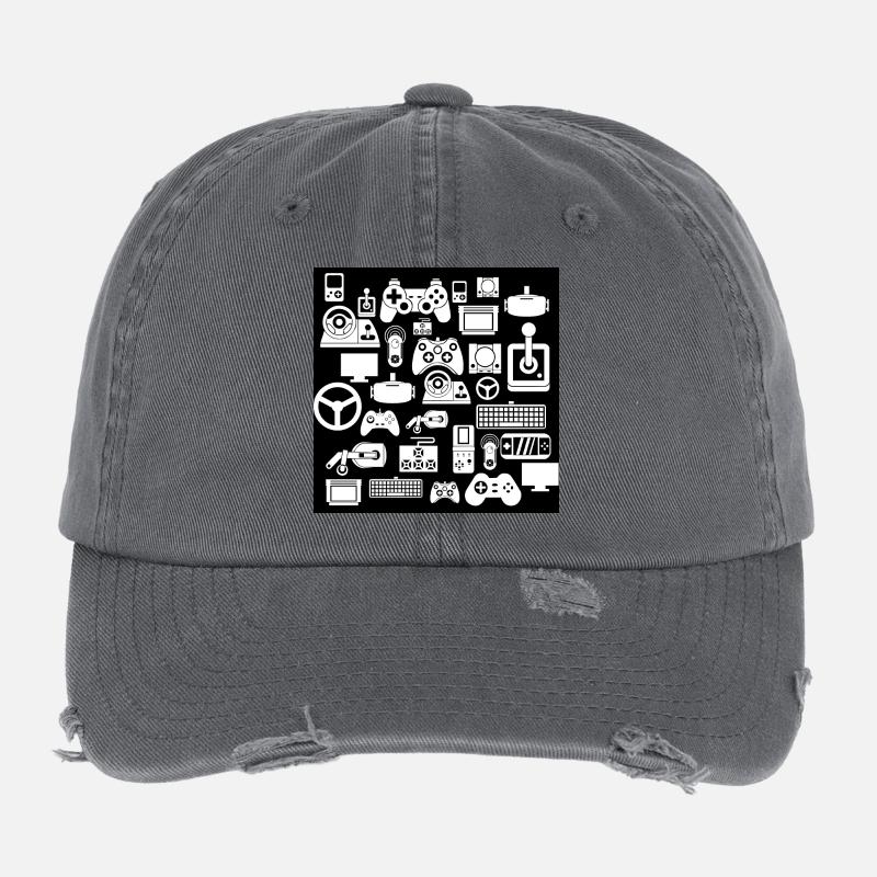 Modèle de jeu Casquette vintage effet usé Flexfit