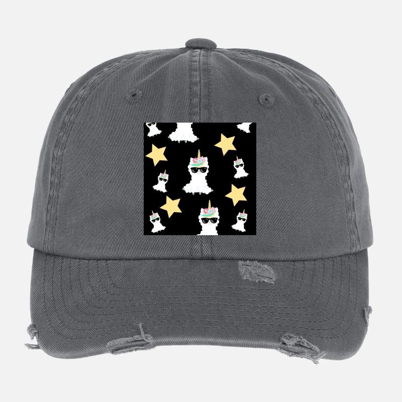 alpaga Casquette vintage effet usé Flexfit