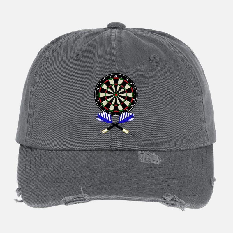 Dartscheibe Flexfit Vintage Destroyed Cap
