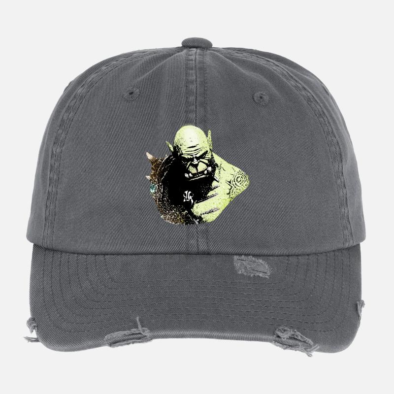 Teamhorde Flexfit Vintage Destroyed Cap