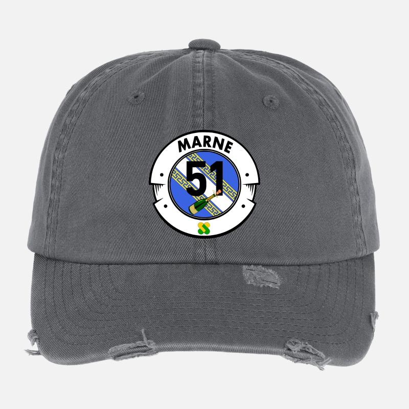 Marne Casquette vintage effet usé Flexfit