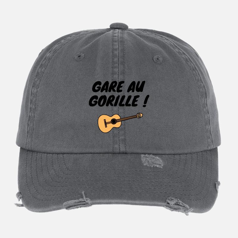 Gare au Gorille Casquette vintage effet usé Flexfit