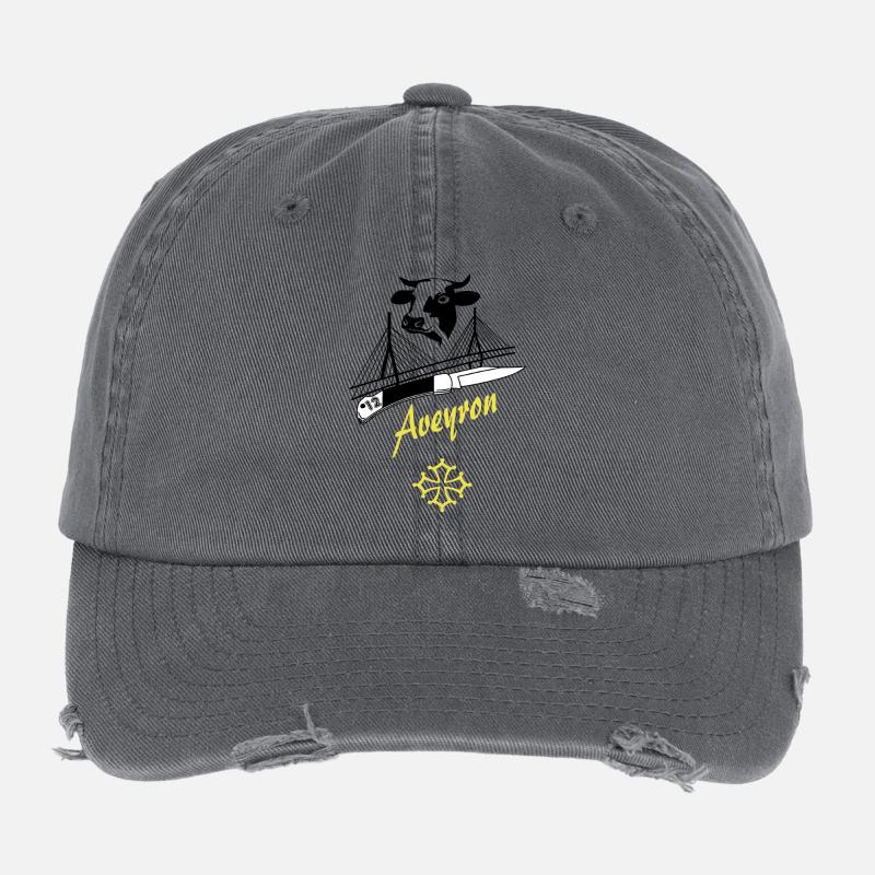 Aveyron Flexfit Vintage Destroyed Cap