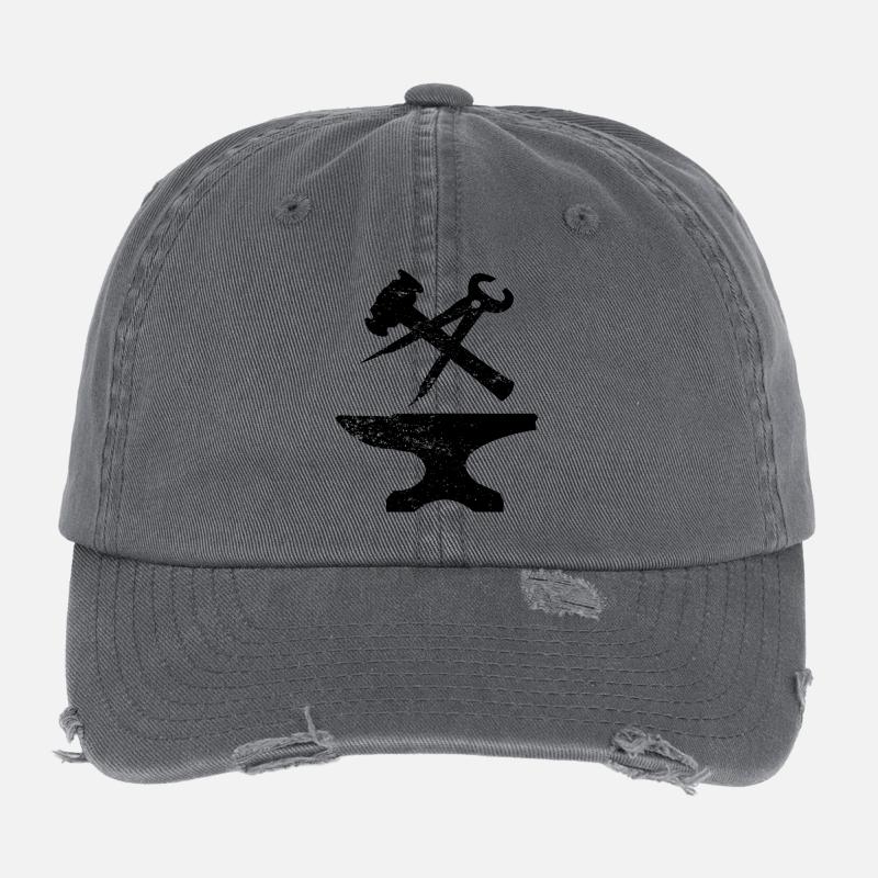 Blacksmith Flexfit Vintage Destroyed Cap