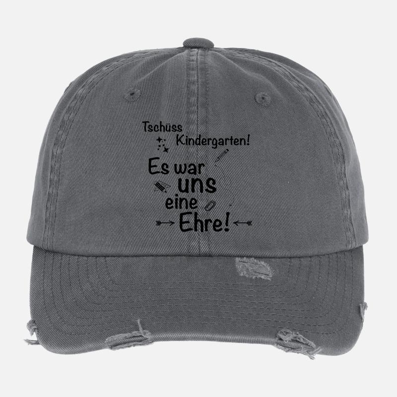 Tschüss Kindergarten... Flexfit Vintage Destroyed Cap