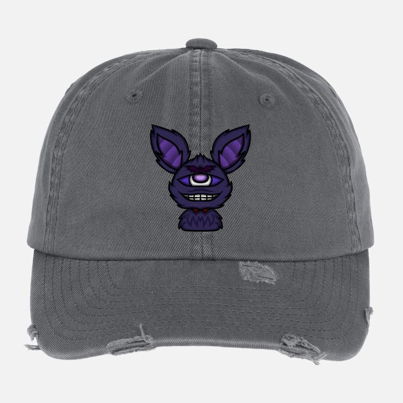 kahlköpfige Zyklopen! Von Pousse2Bambou ! Flexfit Vintage Destroyed Cap