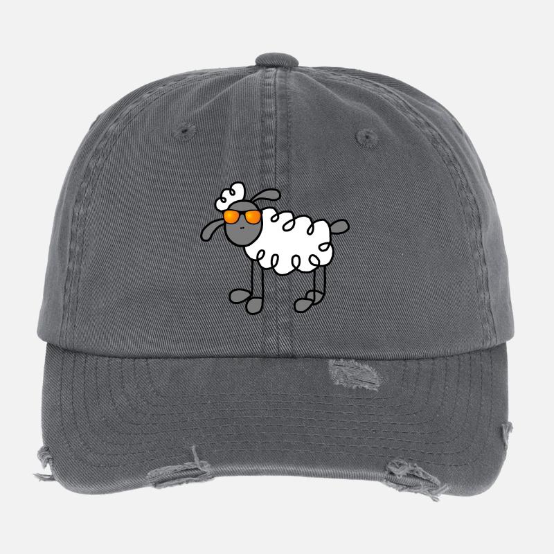 Cool Sheep Flexfit Vintage Destroyed Cap