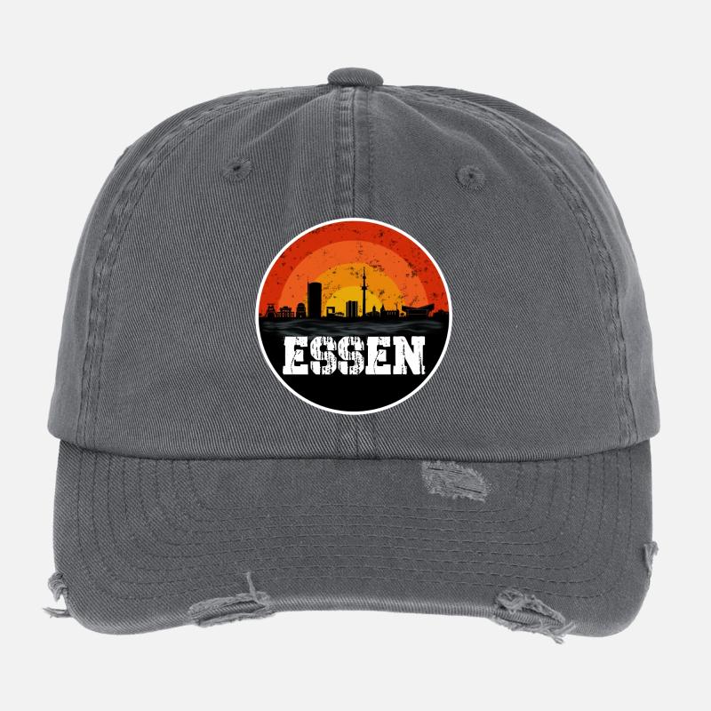 Alimentation Skyline Casquette vintage effet usé Flexfit