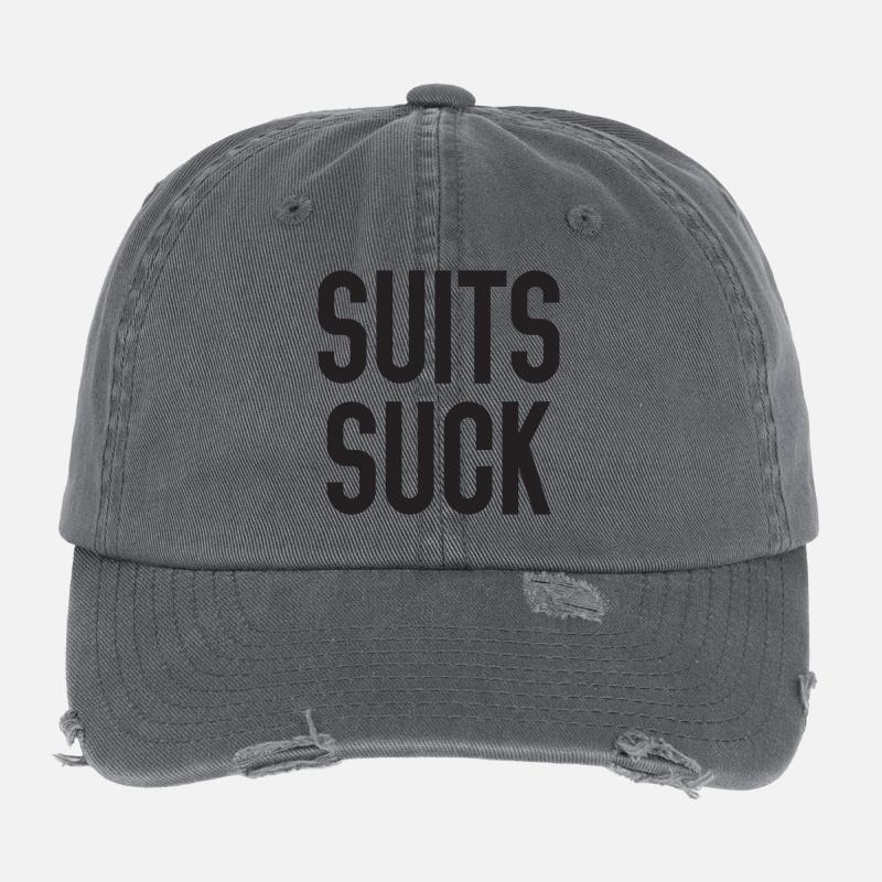 Costumes Suck Casquette vintage effet usé Flexfit