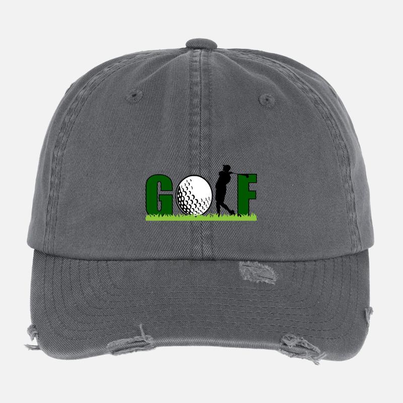 Golf Casquette vintage effet usé Flexfit