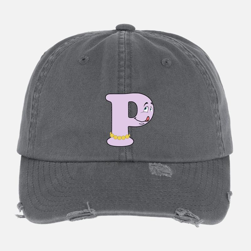 P Flexfit Vintage Destroyed Cap