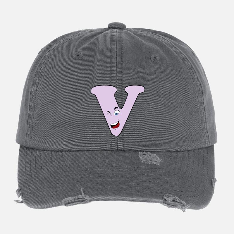 V Flexfit Vintage Destroyed Cap