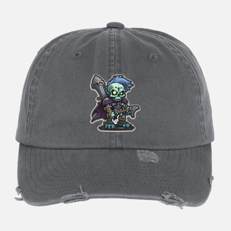 Mort-vivant Casquette vintage effet usé Flexfit