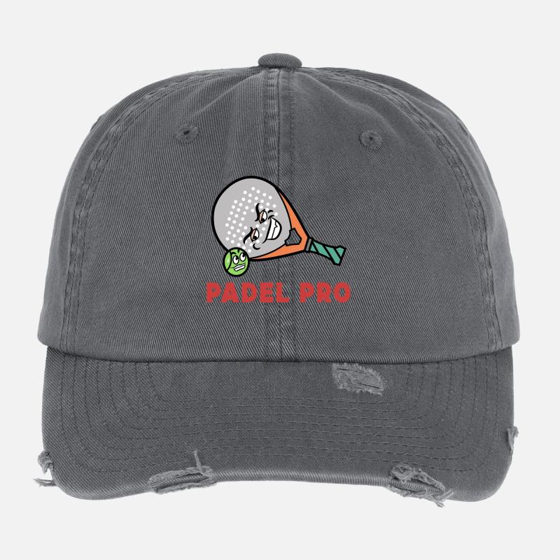 Raquette Padel Déclaration Balles Padel Jeu Sport Casquette vintage effet usé Flexfit