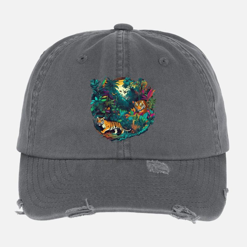Dschungel Flexfit Vintage Destroyed Cap