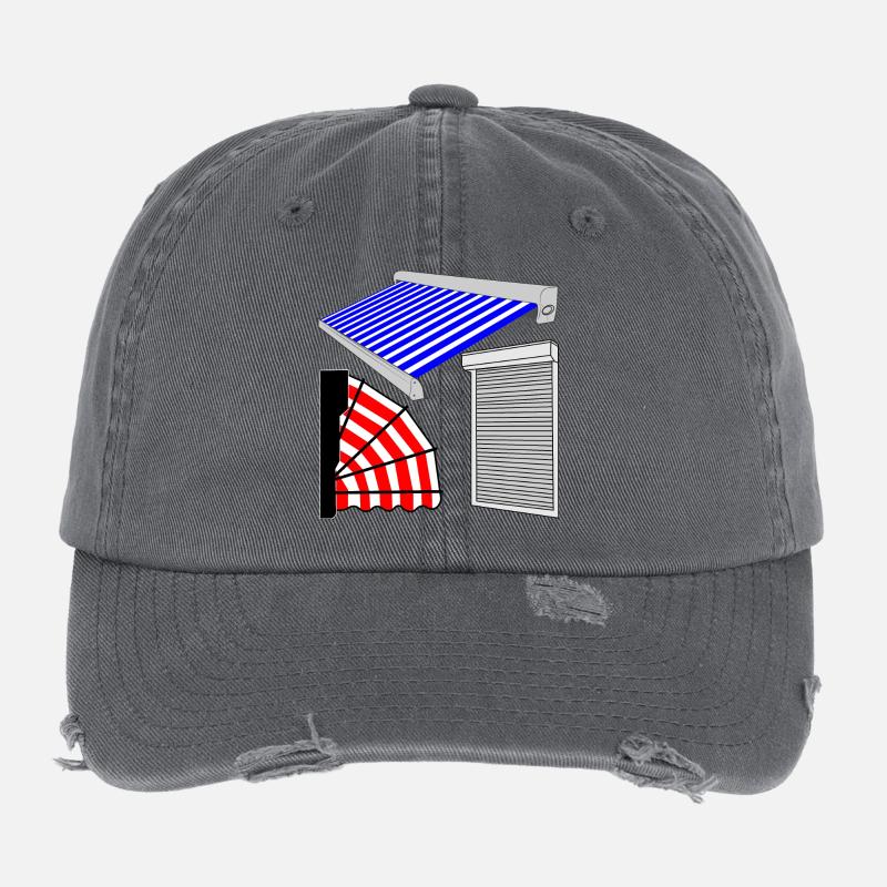Sun blinds shutter marquis Flexfit Vintage Destroyed Cap