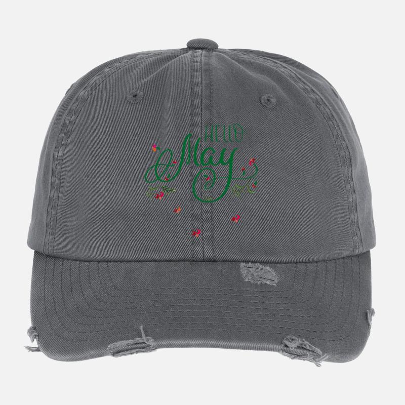May, month, spring Flexfit Vintage Destroyed Cap