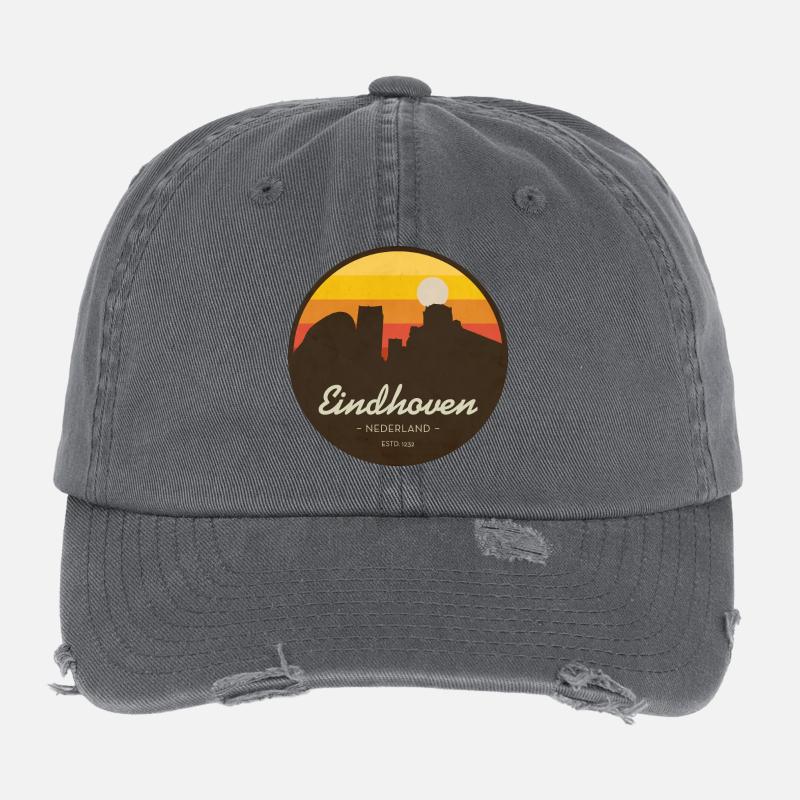 Eindhoven Casquette vintage effet usé Flexfit