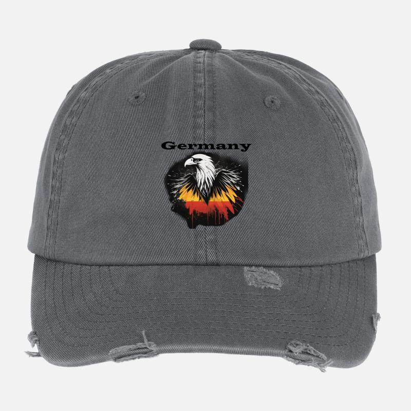 Germany Flexfit Vintage Destroyed Cap