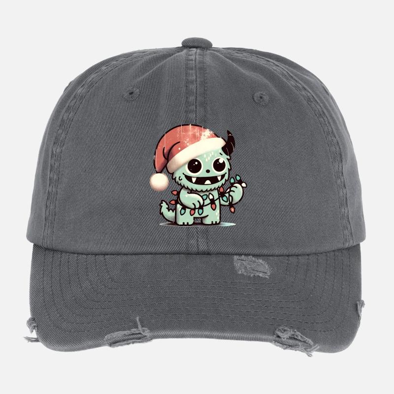 Conception de sweat à capuche de Noël |Doux câlin de Noël Casquette vintage effet usé Flexfit