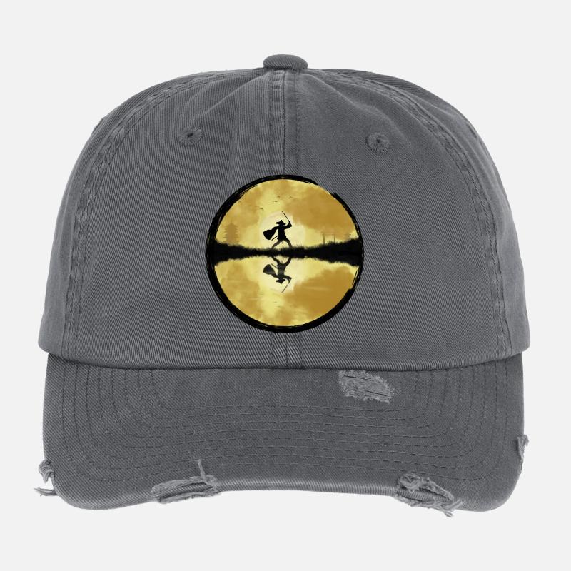 Samouraï Casquette vintage effet usé Flexfit