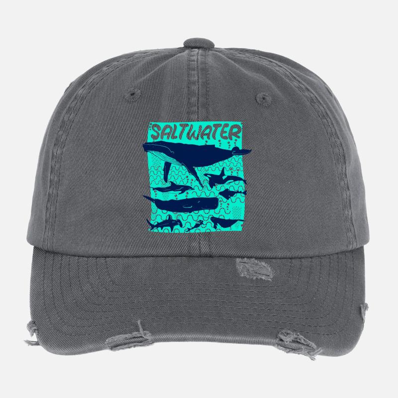 Salzwasser Flexfit Vintage Destroyed Cap