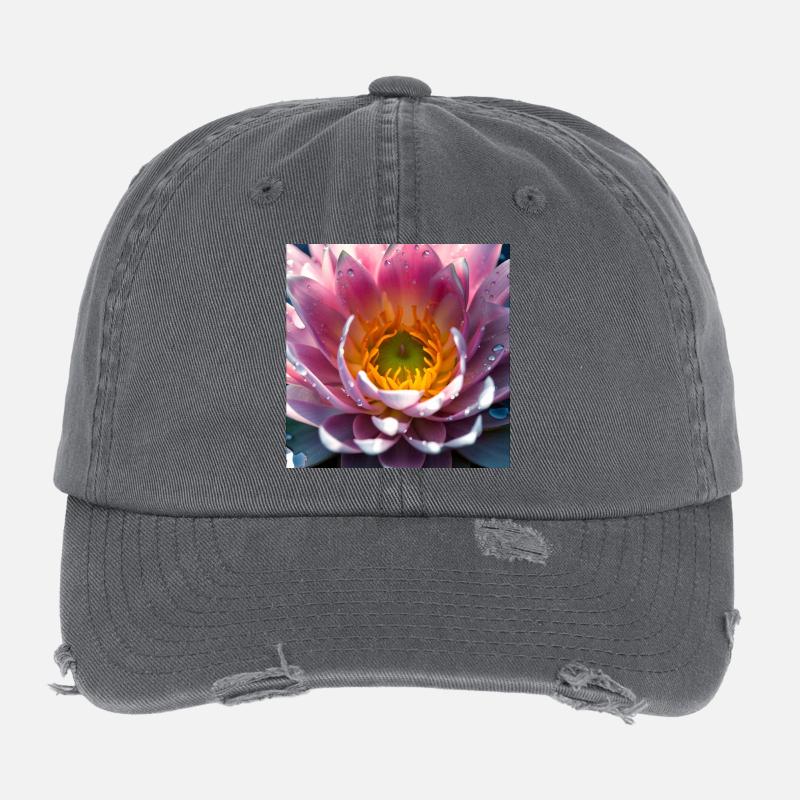 Water lily Flexfit Vintage Destroyed Cap