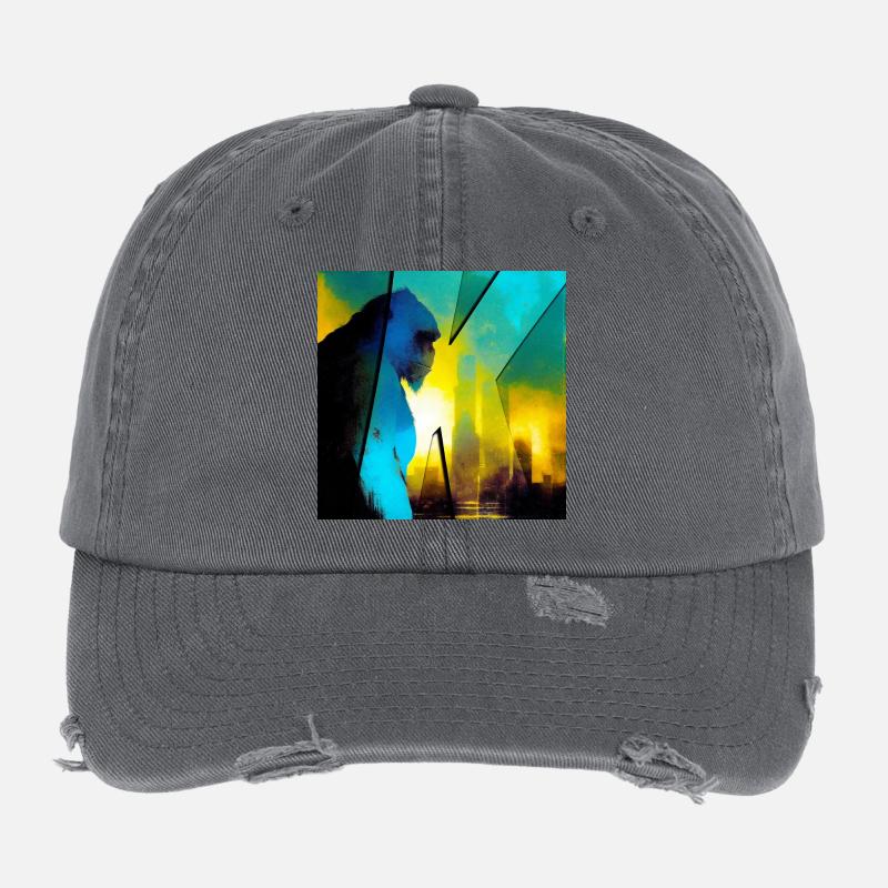 Gorilla 01 - K1 Flexfit Vintage Destroyed Cap