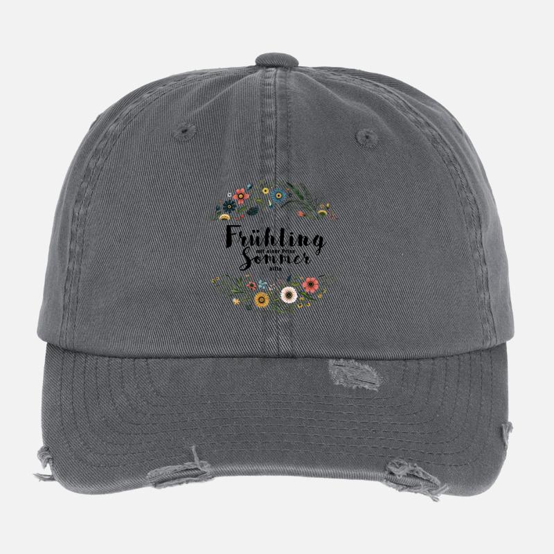Frühling mit einer Prise Sommer, bitte! Flexfit Vintage Destroyed Cap