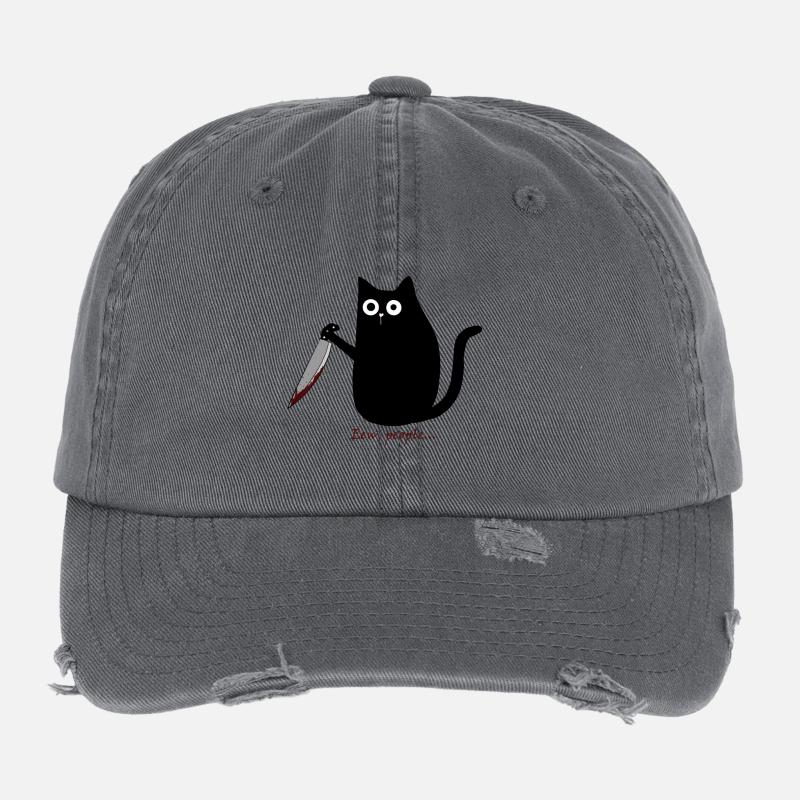 Euh, les gens... Casquette vintage effet usé Flexfit