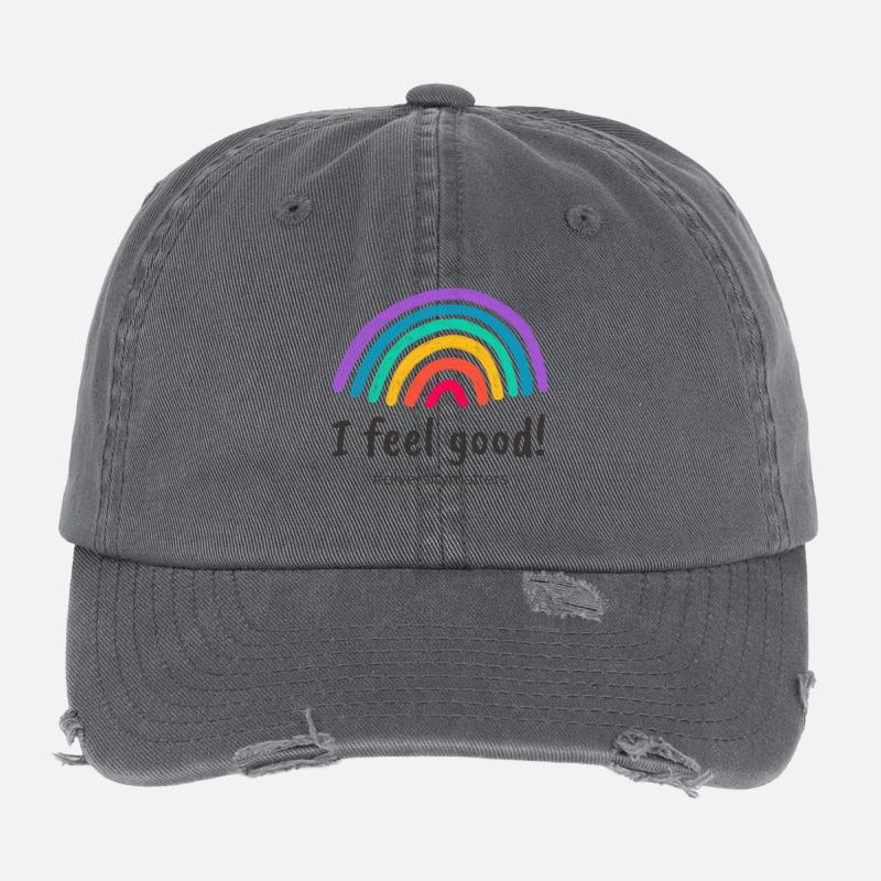 I feel good! #diversitymatters Flexfit Vintage Destroyed Cap