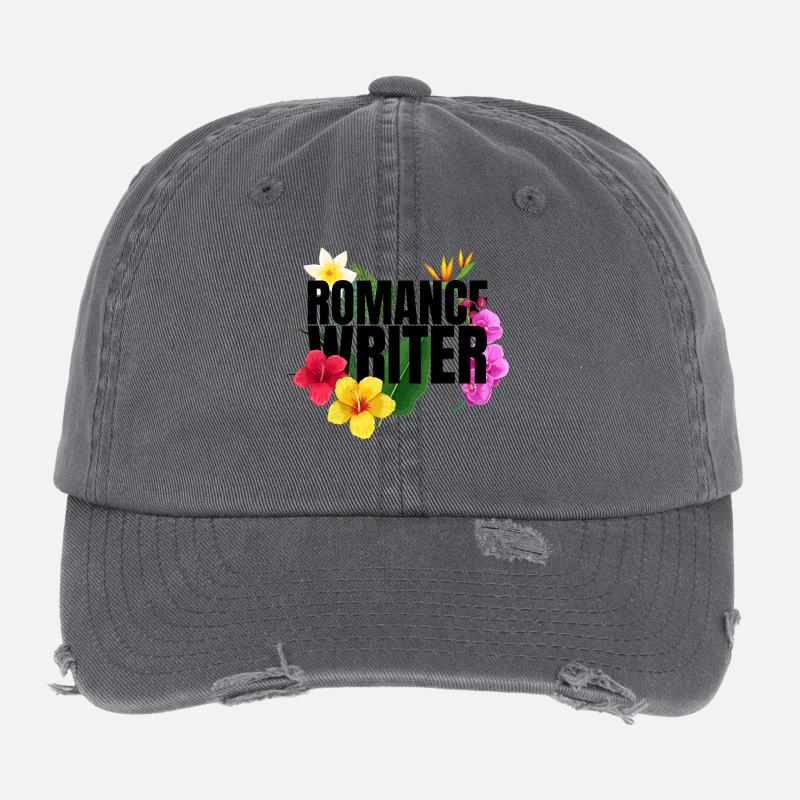 Romance Writer Flowers Casquette vintage effet usé Flexfit