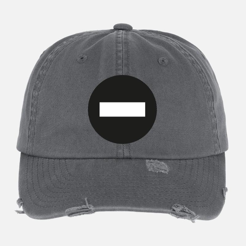 Minus Symbol Flexfit Vintage Destroyed Cap