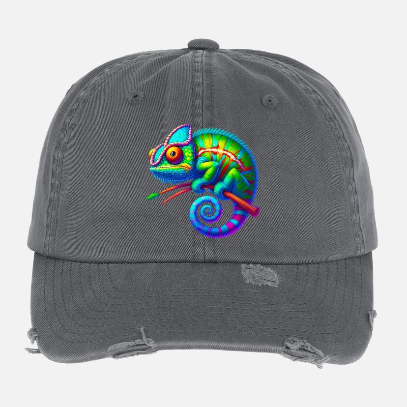 Caméléon Casquette vintage effet usé Flexfit